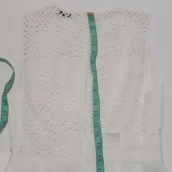 Sandro Paris Eyelet Sleveless Dress (SZ 34) - Picture 14 of 16